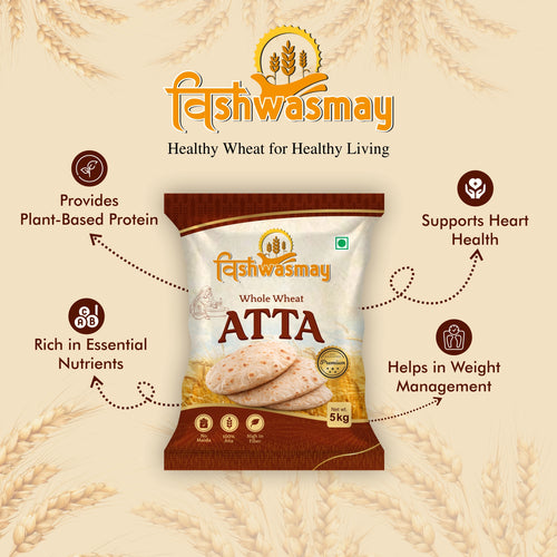 Vishwasmay Whole Wheat Atta (5kg)